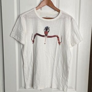 Ascari - OSKLEN NY, Off White graphic tee shirt.